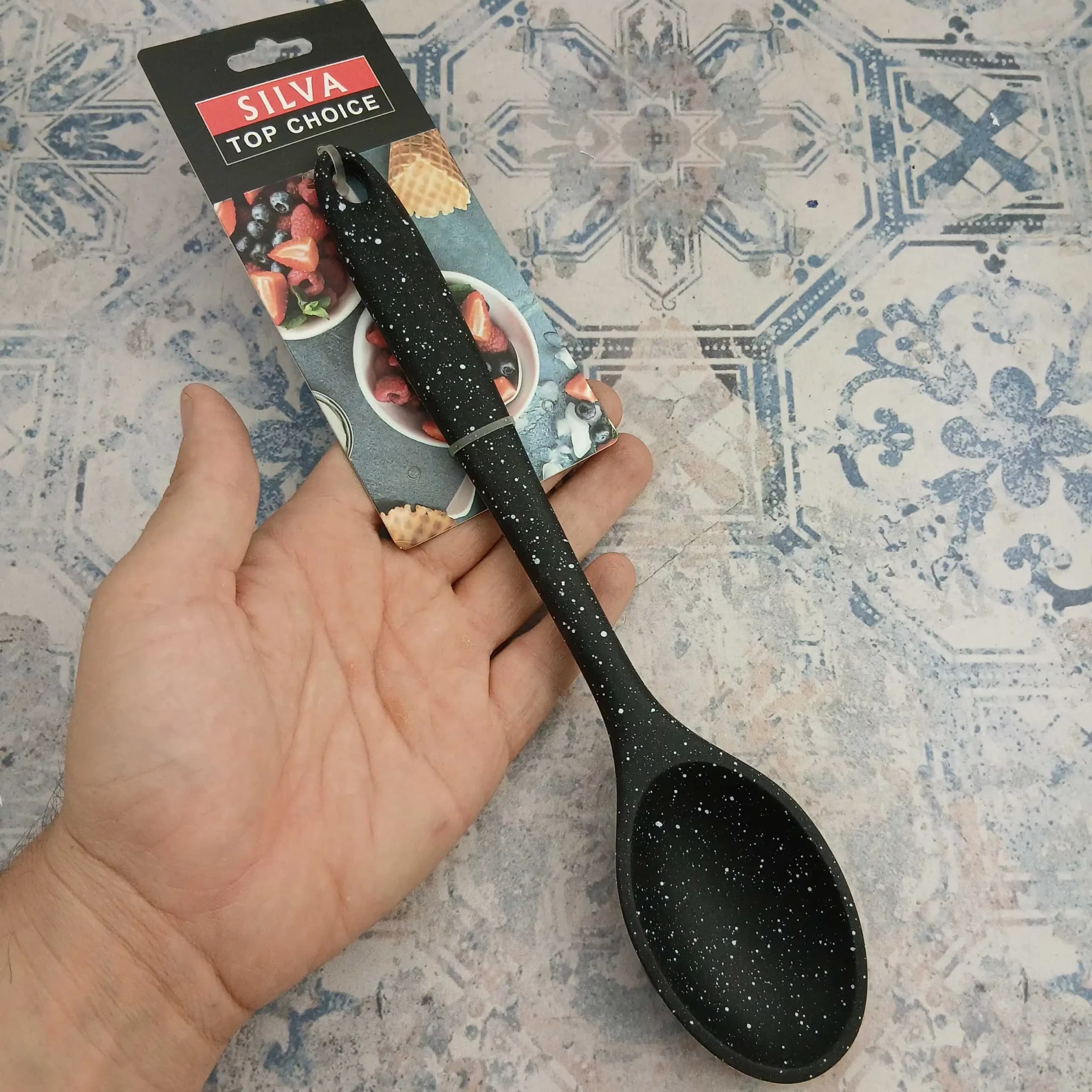 قاشق بزرگ سیلیکونی سیلوا — تصویر ۲