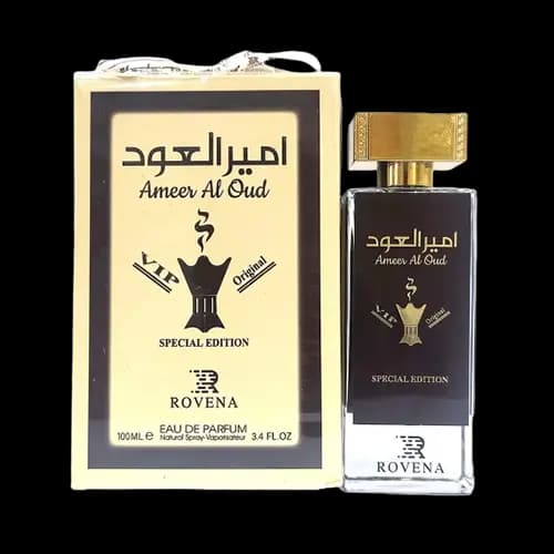 عطر و ادکلن امیر العود روونا ادو پرفیوم 100 میلی لیتر شرکتی | Rovena Ameer Al Oud Lattafa 100ml EDP