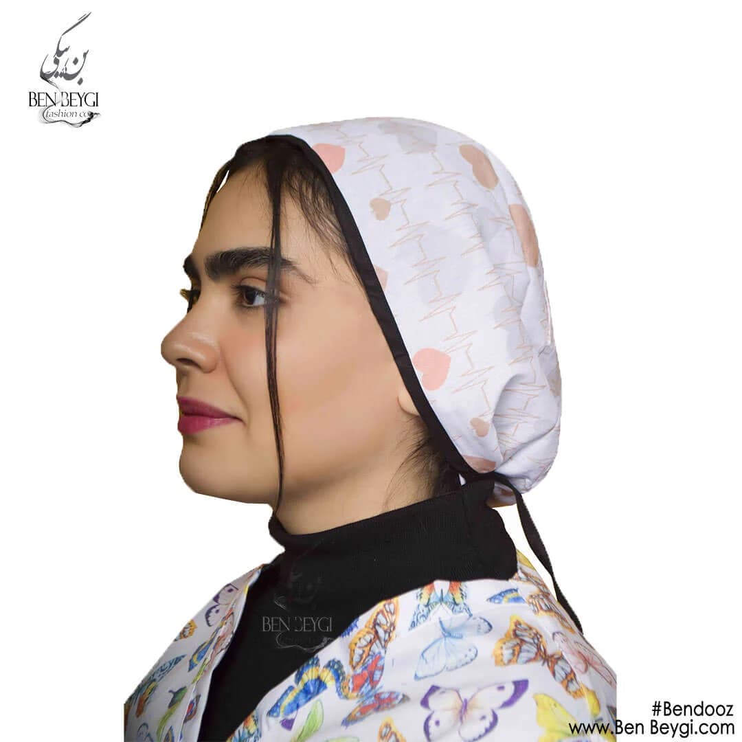 کلاه پزشکی طرح ضربان قلب با بند سر قابل تنظیم کد SHA-25138