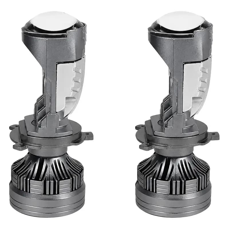 هدلایت لنزدار M01U غریب دوست 120 وات پایه H4 سه رنگ — تصویر ۲