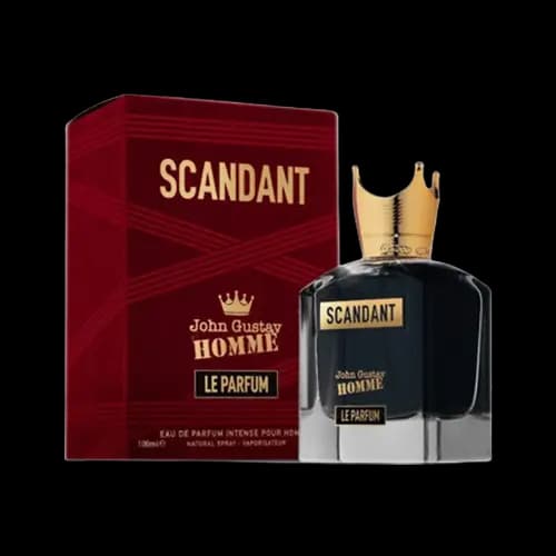 عطر و ادکلن ژان پل گوتیه اسکندل پور هوم (اسکندانت ژان گوستای هوم له پارفوم) فراگرنس ورد ادو پرفیوم 100 میلی لیتر شرکتی | Fragrance World scandant john gustav homme le parfum 100ml EDP