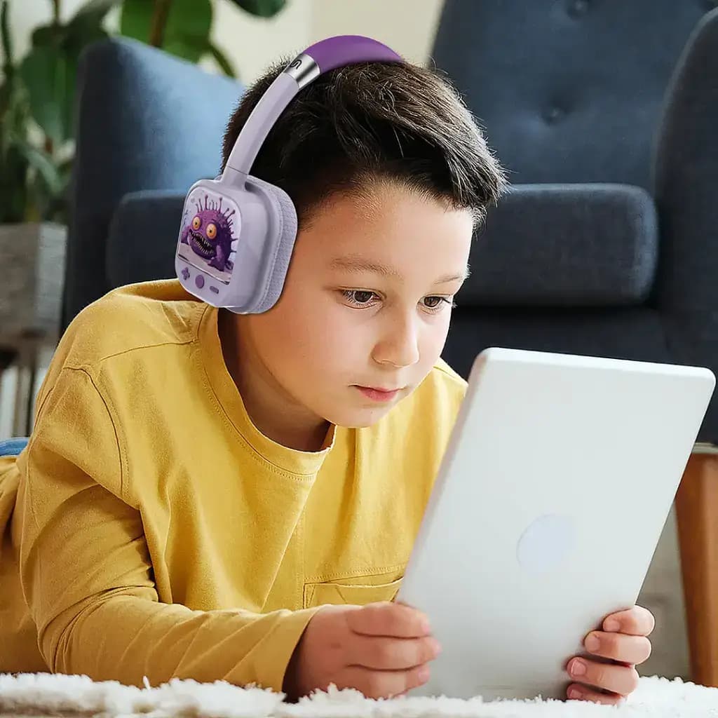 هدفون بی‌سیم کودک پرودو Soundtec Yotowave — تصویر ۹