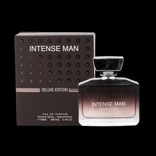عطر و ادکلن اینتنس من د لوکس ادیشن فراگرنس ورد ادو پرفیوم 100 میلی لیتر شرکتی | Fragrance World Intense Man Deluxe Edition 100ml EDP
