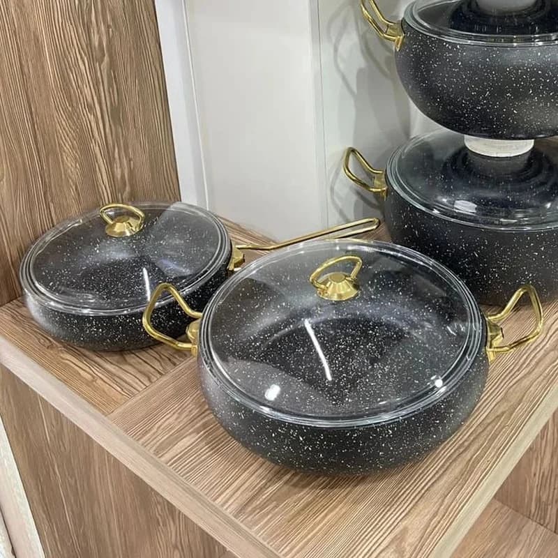 سرویس پخت و پز 10 پارچه هاناتک مدل فورج — تصویر ۲