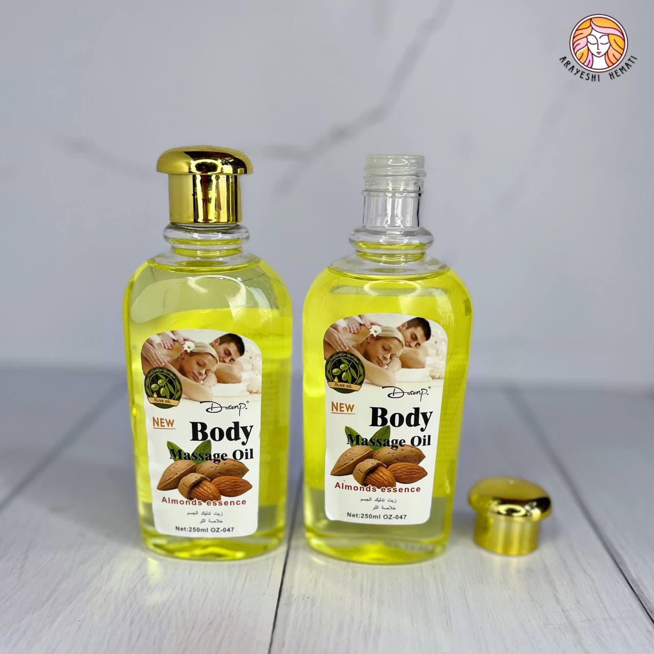 روغن ماساژ بدن بادام Body Massage Oil — تصویر ۲