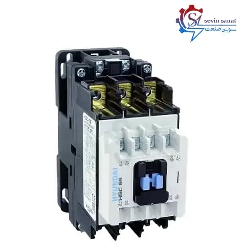 کنتاکتور هیوندای ۶۵ آمپر ۳۰KW بوبین ۲۲۰ ولت AC