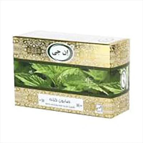 صابون گزنه ان جی خالص و طبیعی ضد ریزش مو و شفاف کننده پوست دارالشفاء