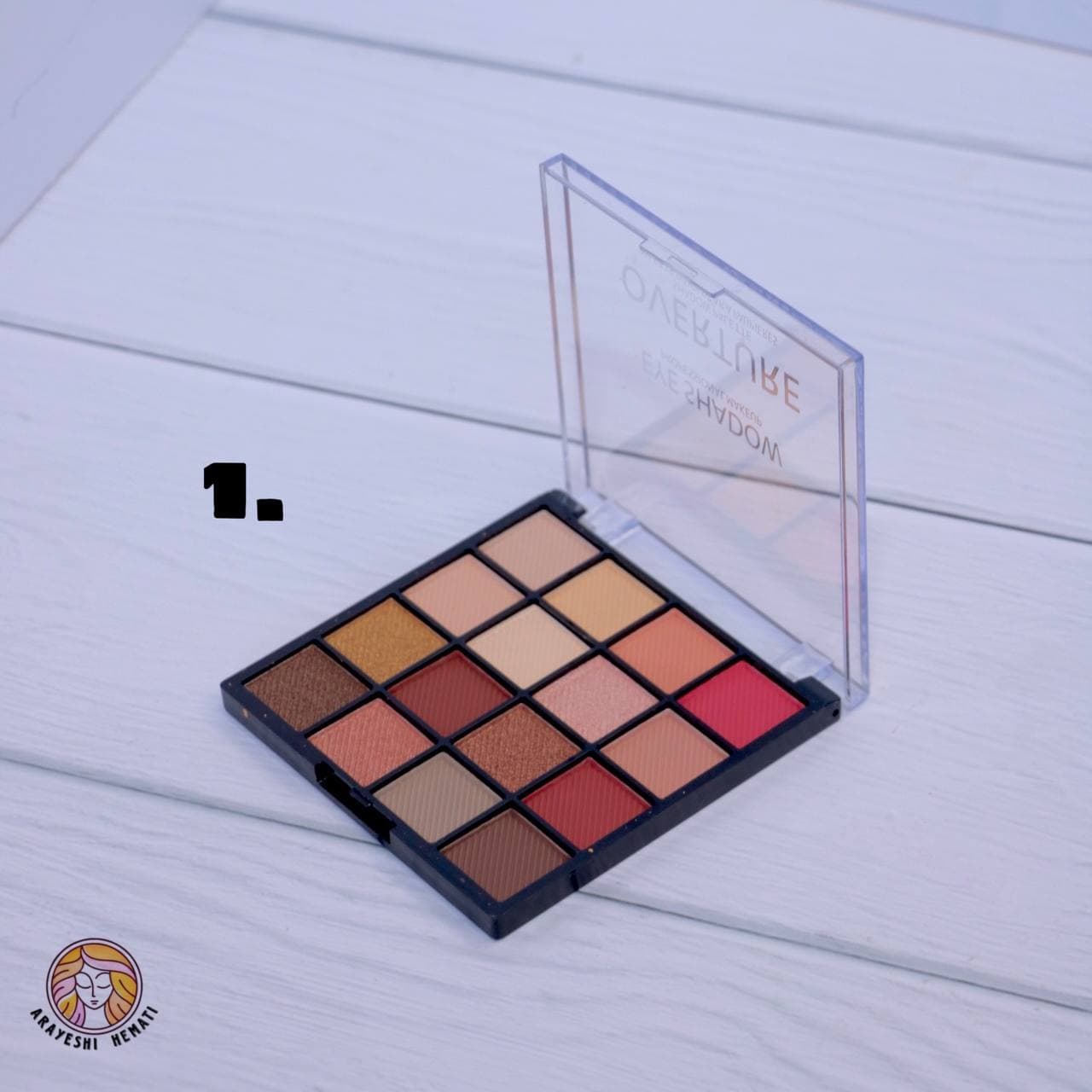 پالت سایه چشم 16 رنگ OVERTURE-کد003 — تصویر ۲