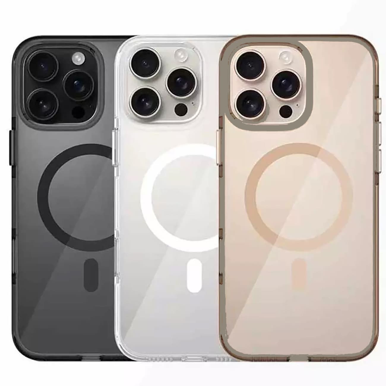 قاب KZDOO ICEGUARD آیفون 16 Pro Max | قاب شفاف MagSafe — تصویر ۳