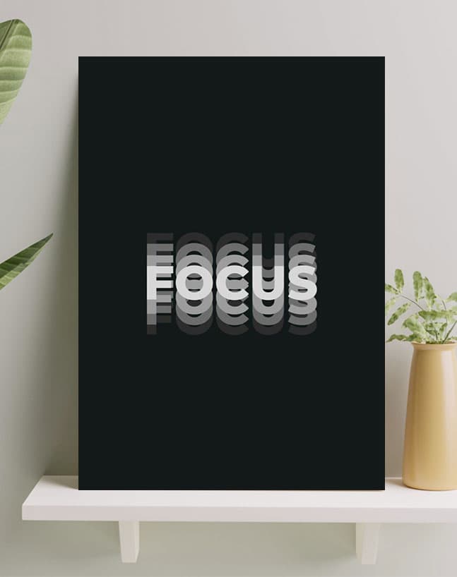 تابلو انگیزشی focus