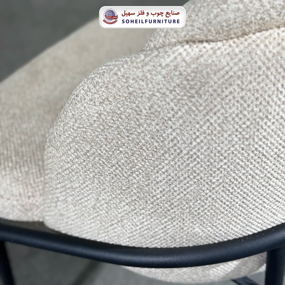 صندلی ناهارخوری فلزی مدل آنجلا سهیل — تصویر ۵