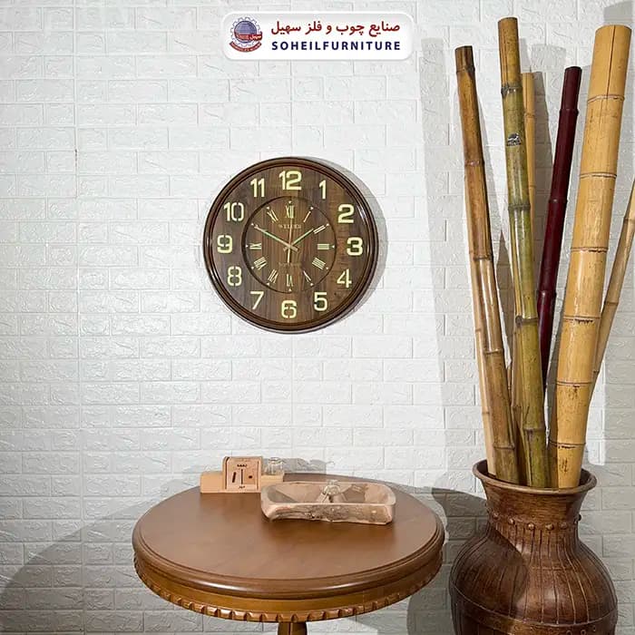 ساعت دیواری ولدر 634 شب رنگ سهیل (شب نما) — تصویر ۳
