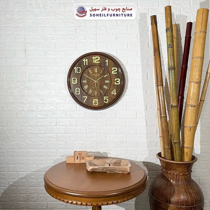 ساعت دیواری ولدر 634 شب رنگ سهیل (شب نما) — تصویر ۲
