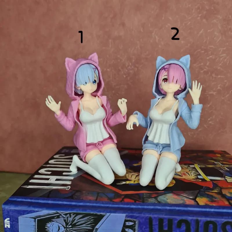 فیگور رم و رام گربه ای (re: zero)