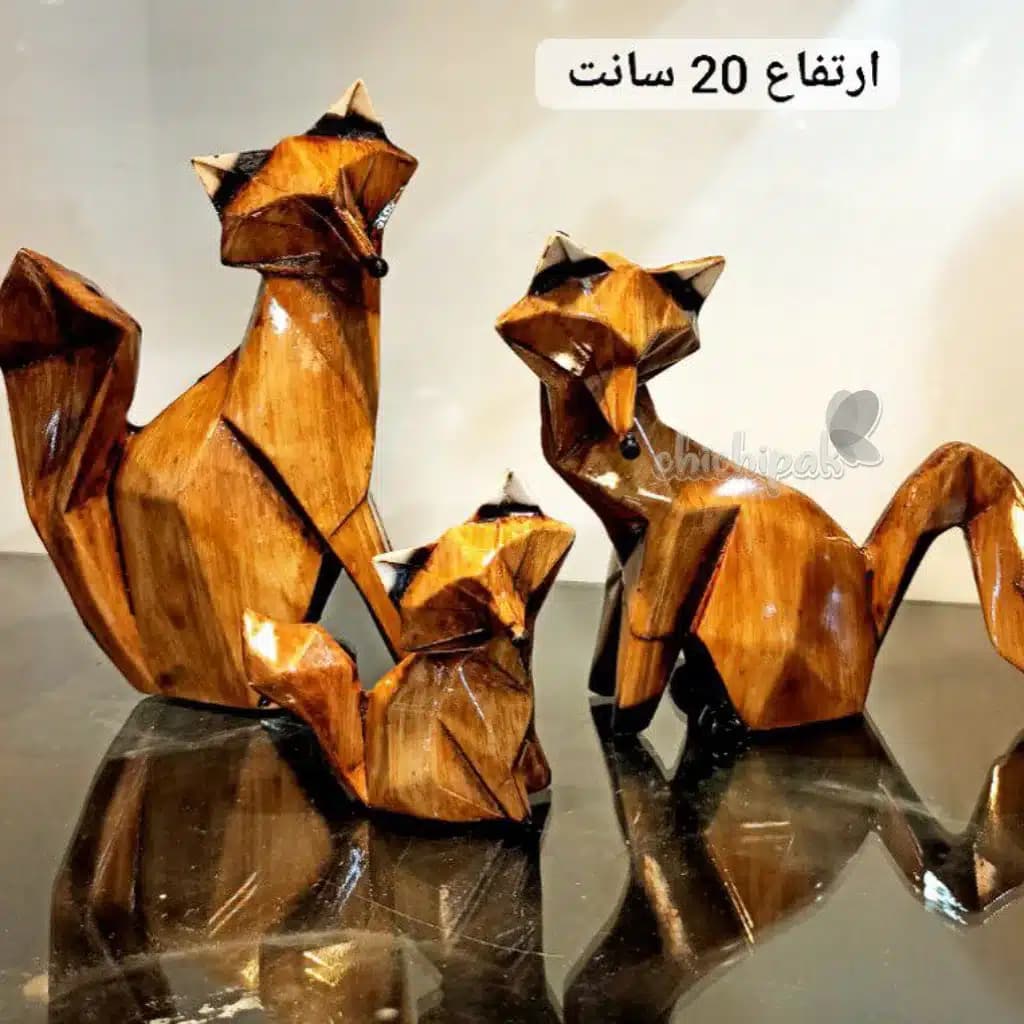 روباه گرافیک-طرح چوب — تصویر ۲