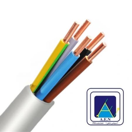 کابل برق مفتولی (کولری) 1.5×5 البرز الکتریک نور (لینکو)