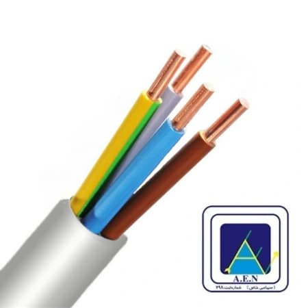 کابل برق مفتولی (کولری) 1.5×4 البرز الکتریک نور (لینکو)
