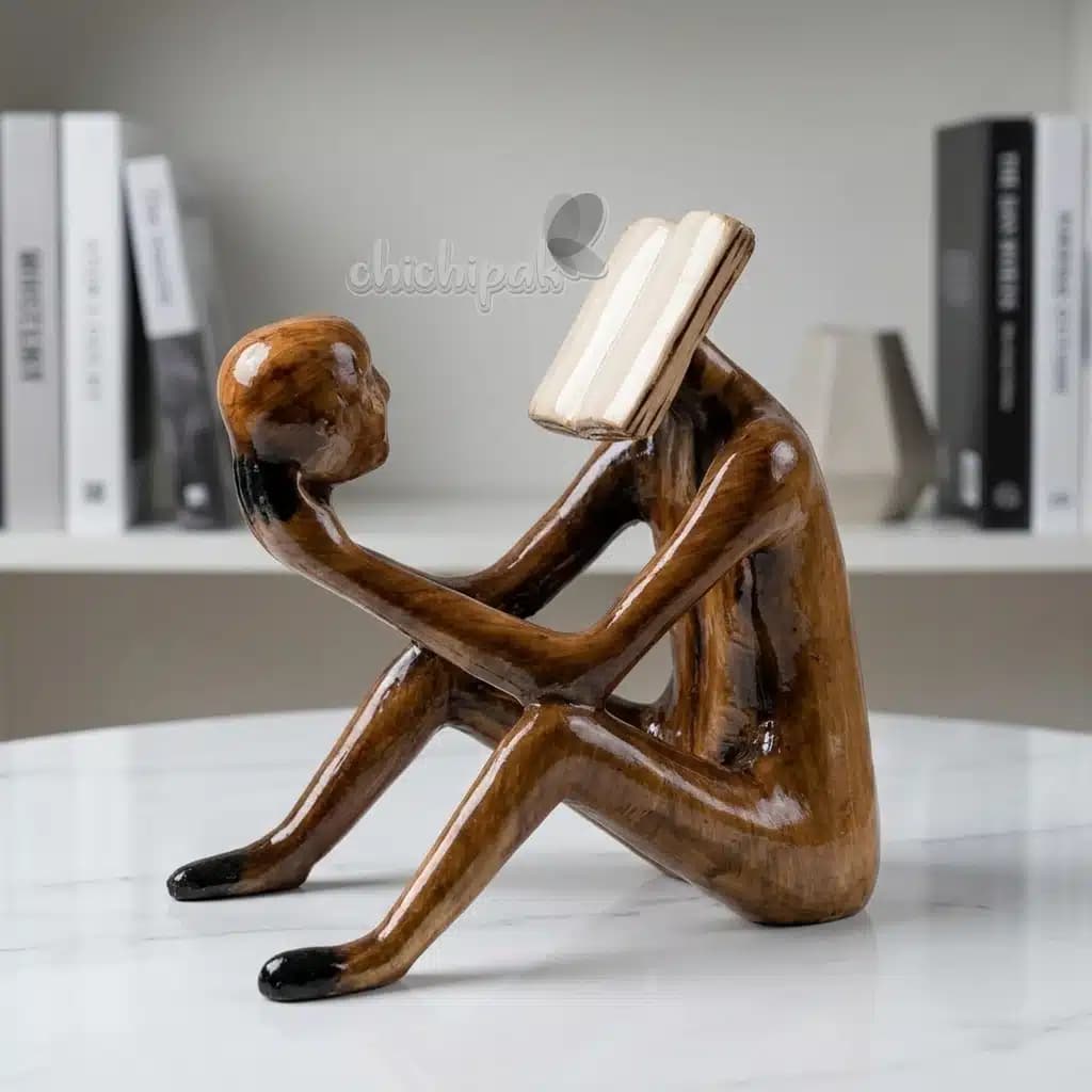 مرد دانش بزرگ-طرح چوب