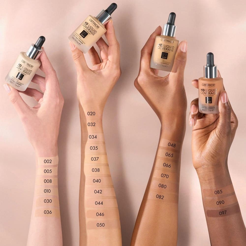 کرم پودر کاتریس مدل HD Liquid Coverage — تصویر ۲