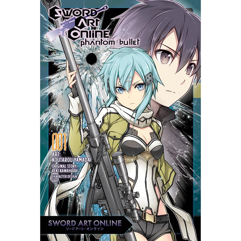 مانگا هنر شمشیر زنی انلاین (Sword Art Online: phantom bullet)