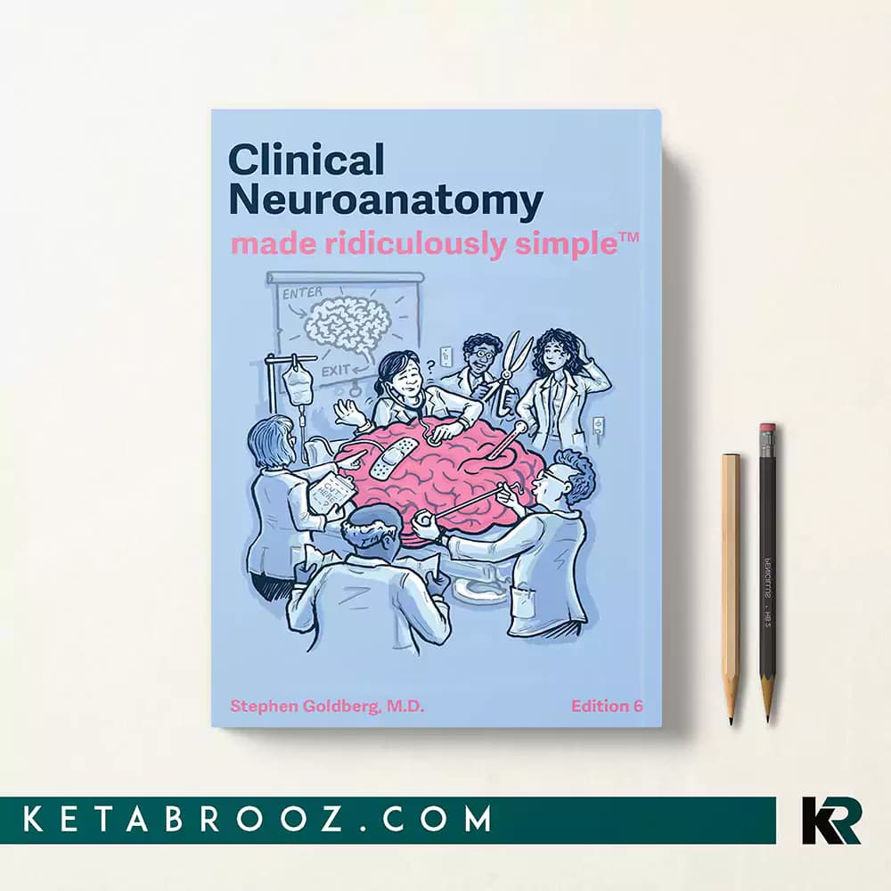 کتاب Clinical Neuroanatomy Made Ridiculously Simple