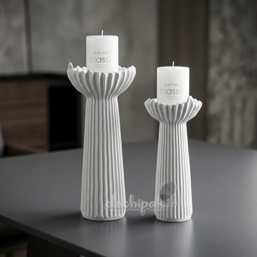 شمعدان جفتی 106-شای
