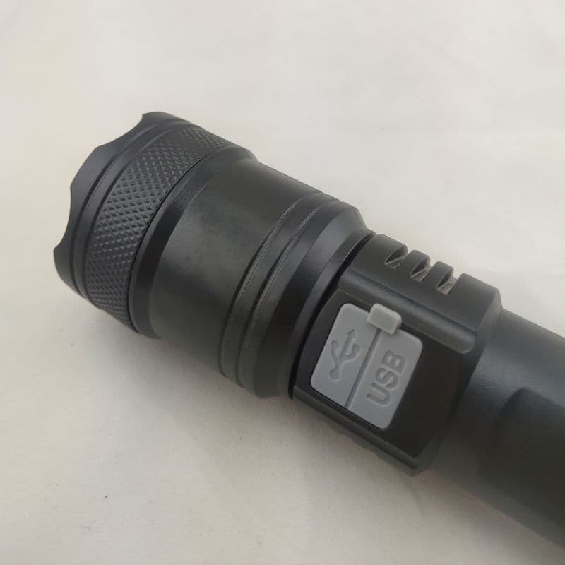 چراغ قوه LED باتری دار FLASHING LIGHT مدل L39 — تصویر ۲