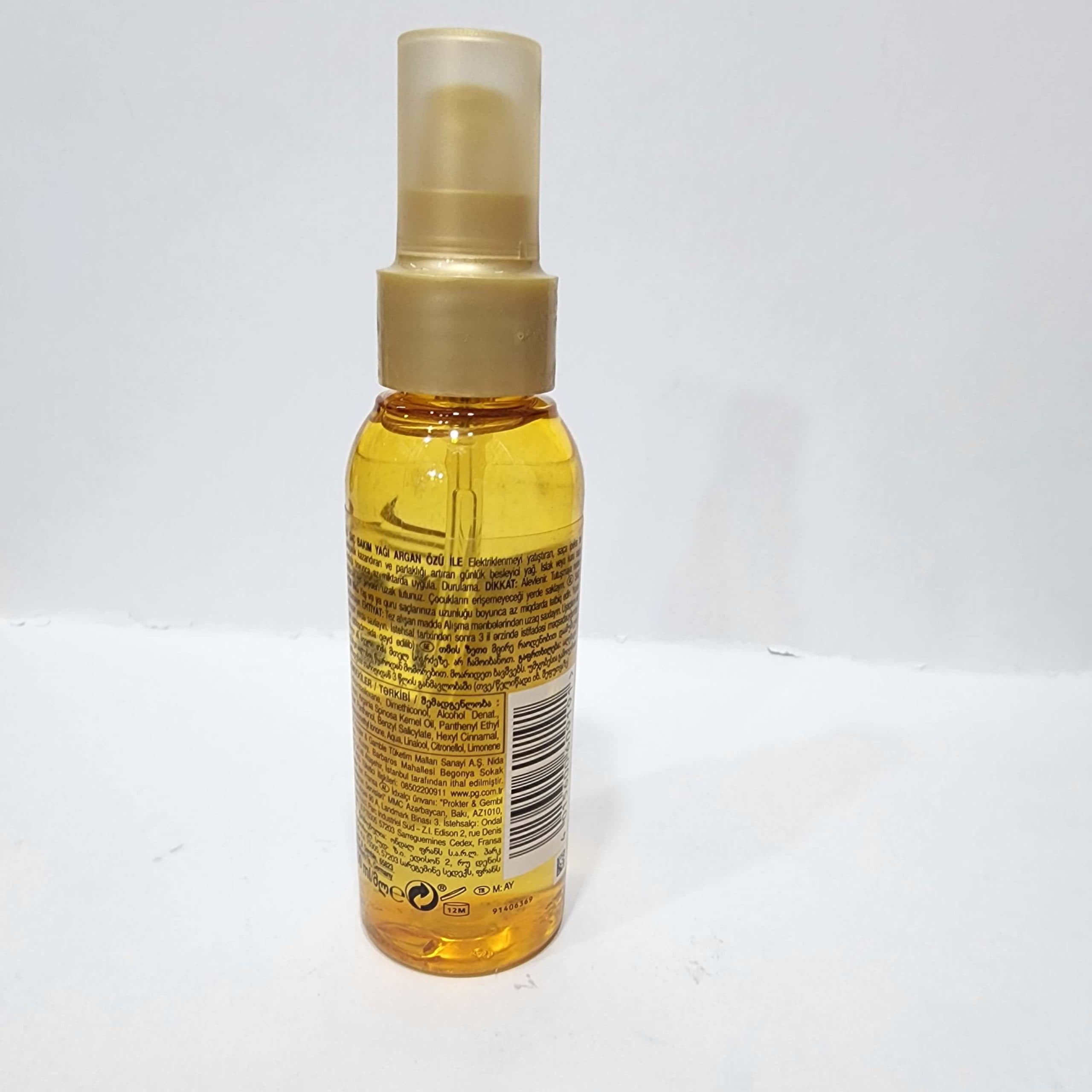 روغن آرگان مو پنتن مدل Argan ozlu Yag حجم 100 میل — تصویر ۳