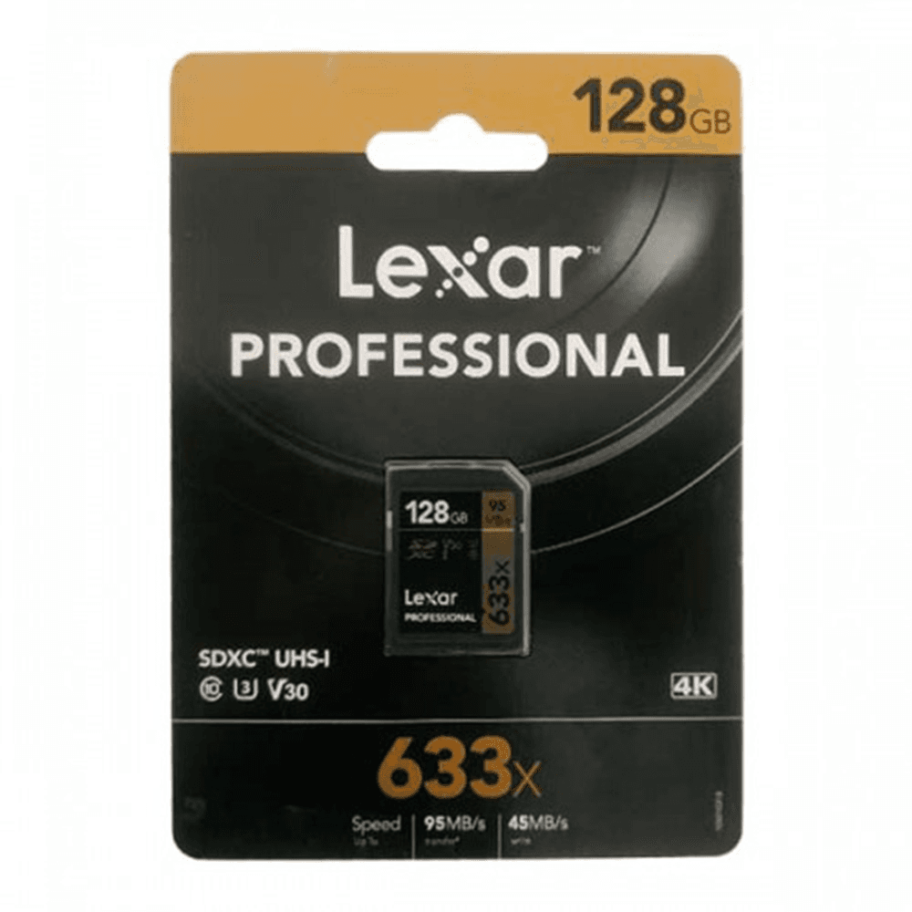 کارت حافظه لکسار مدل 633X با ظرفیت 128 گیگابایت — تصویر ۲