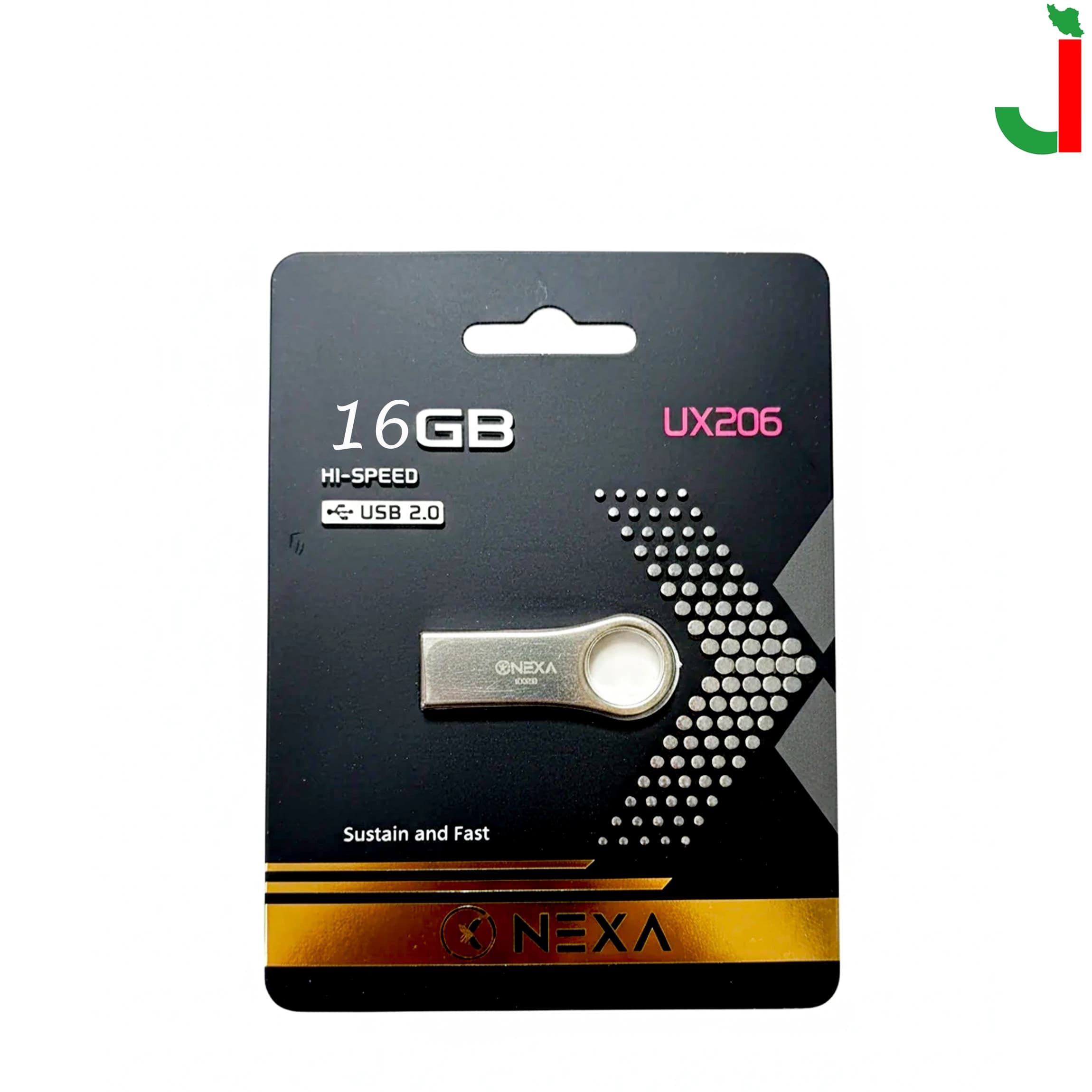 فلش مموری نکسا مدل UX206 ظرفیت 16 گیگابایت USB2.0 — تصویر ۴