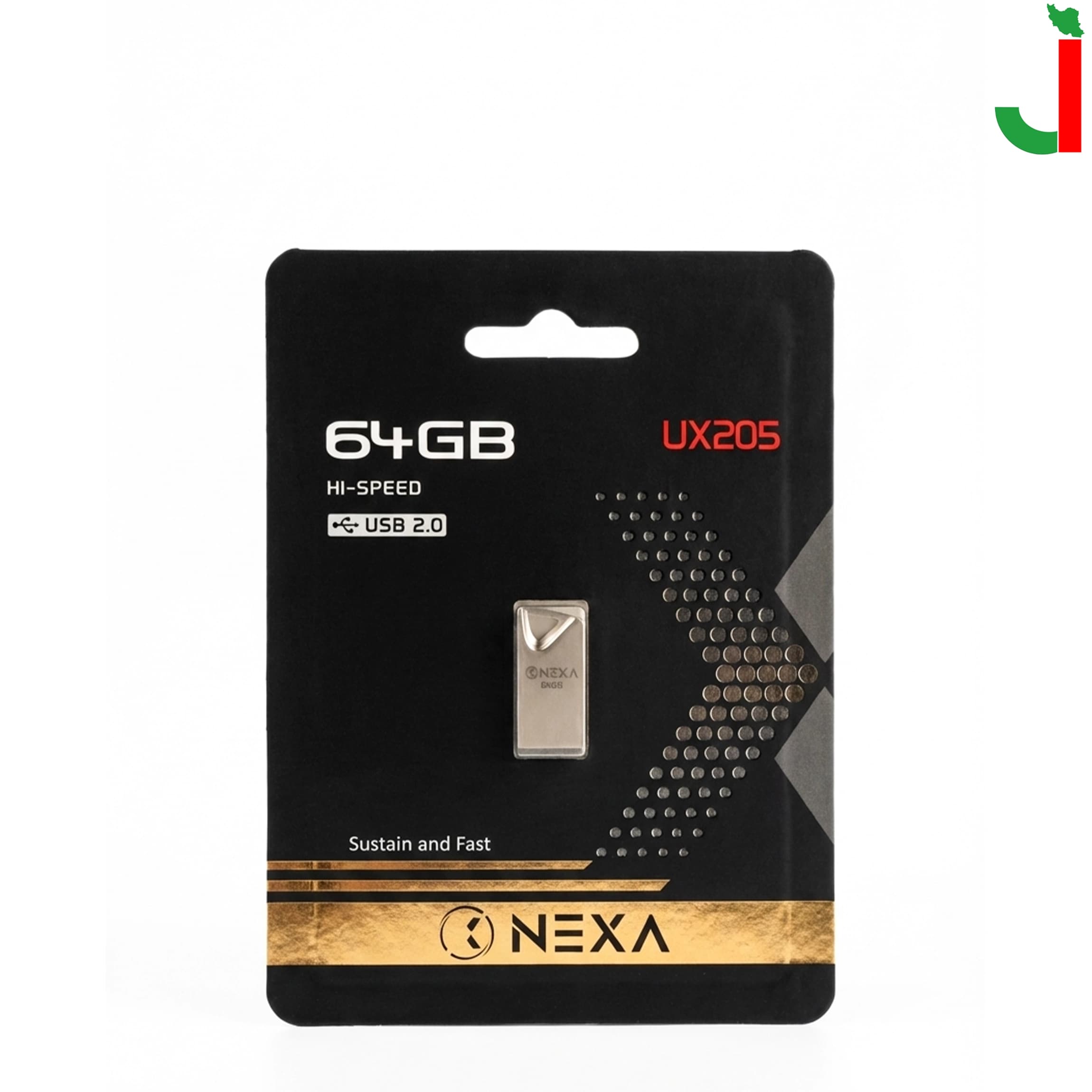 فلش مموری نکسا مدل UX205 ظرفیت 64 گیگابایت USB2.0 — تصویر ۴
