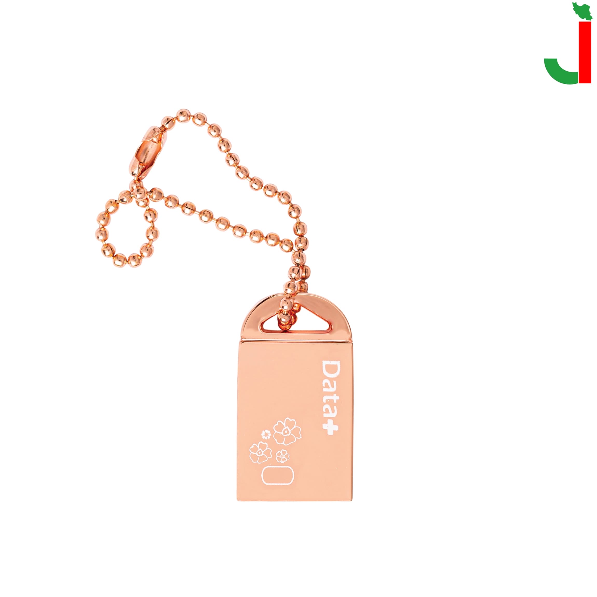 فلش مموری دیتا پلاس مدل ROSE GOLD ظرفیت 64 گیگابایت USB 2.0 — تصویر ۳