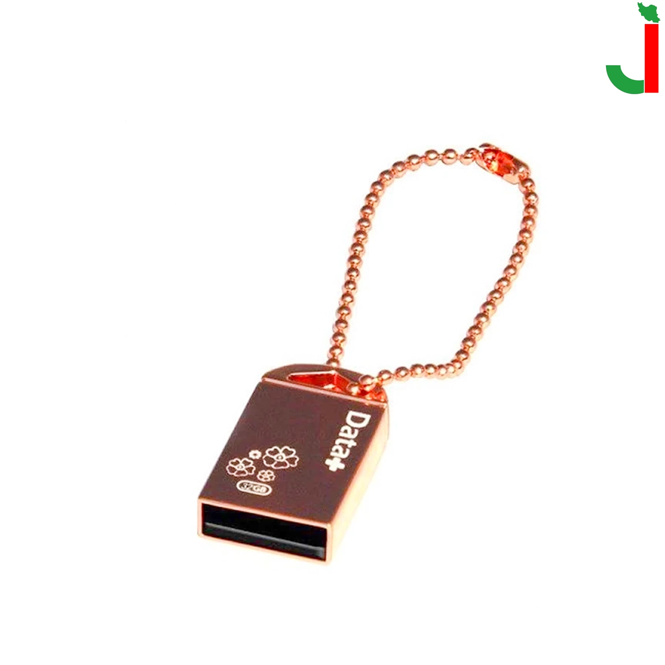 فلش مموری دیتا پلاس مدل ROSE GOLD ظرفیت 64 گیگابایت USB 2.0 — تصویر ۲