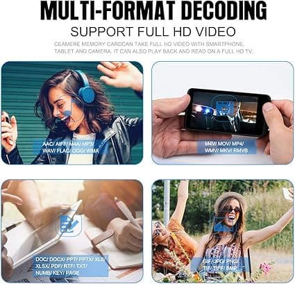 کارت حافظه 1 ترابایتی Micro SD مدل HUNYEIZ با سرعت 10 MB/s — تصویر ۵