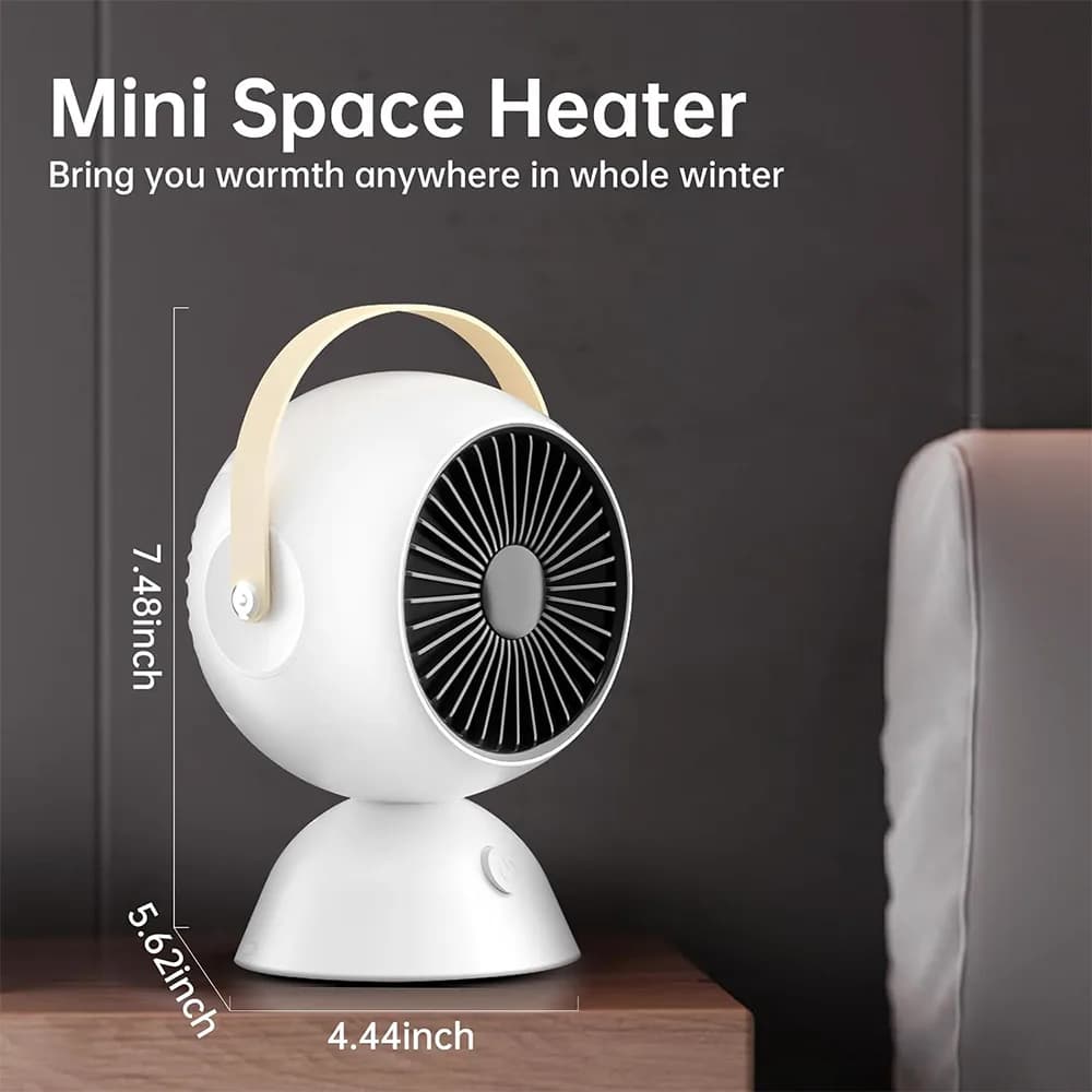بخاری برقی رومیزی سرامیکی برند Vclpower مدل H7 — تصویر ۳