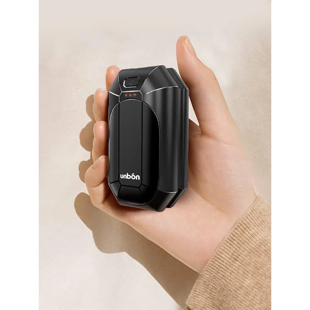 گرم‌کن دست شارژیدو عددی با گرمایش سریع و 3 سطح دما برند UNBON مدل AO-212 — تصویر ۶