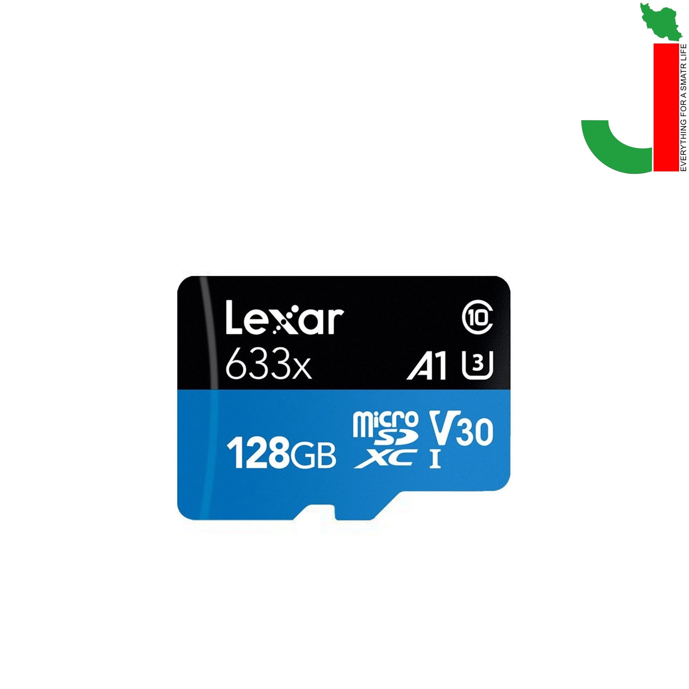 کارت حافظه‌ microSDXC لکسار مدل 633X ظرفیت 128گیگابایت — تصویر ۳