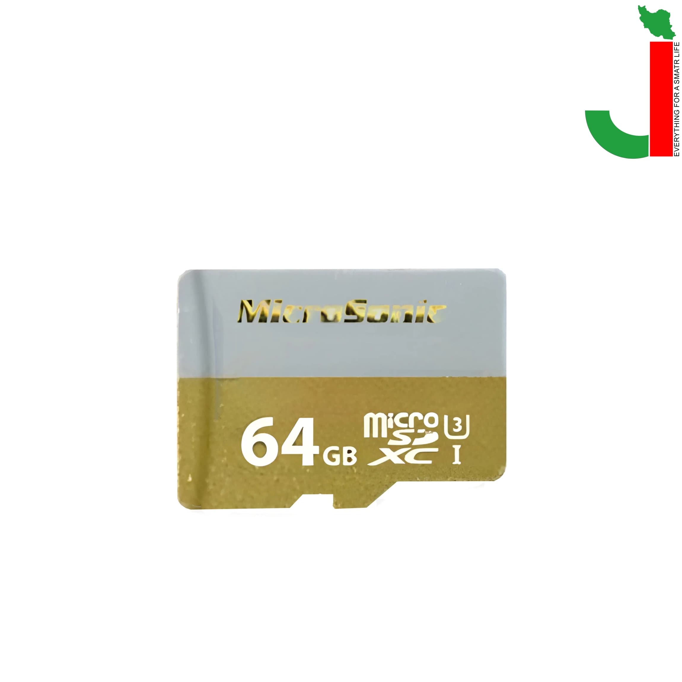 کارت حافظه microSDXC میکروسونیک مدل UHS‑I U3 ظرفیت 64 گیگابایت