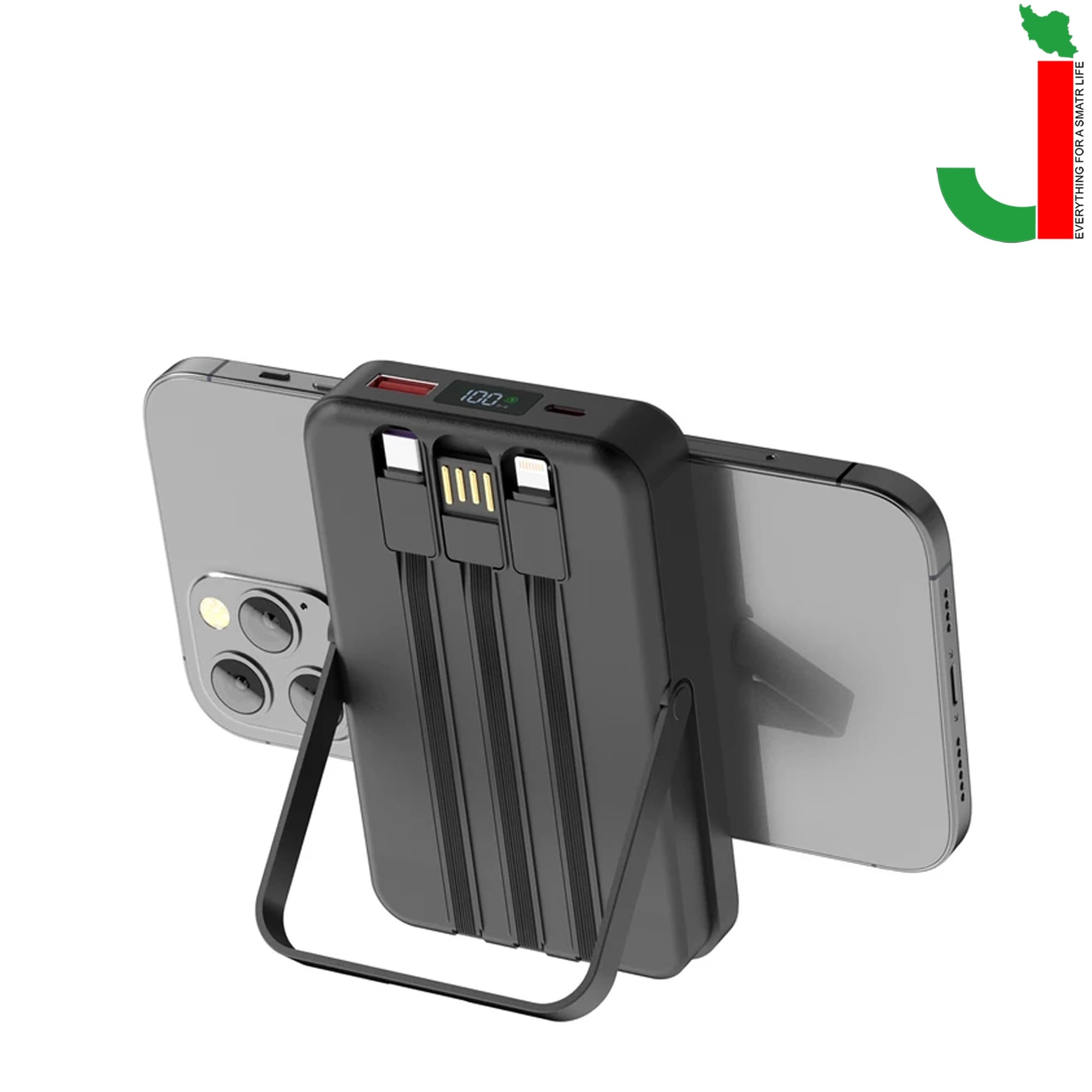 پاور بانک اولتراسور مدل ULTRA SUR pw5 ظرفیت 10000 میلی آمپر — تصویر ۵