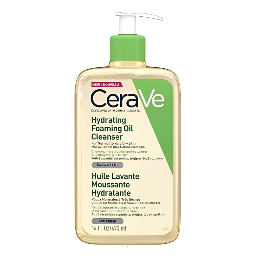 فوم شستشوی روغنی سراوی CeraVe | پوست خشک و حساس