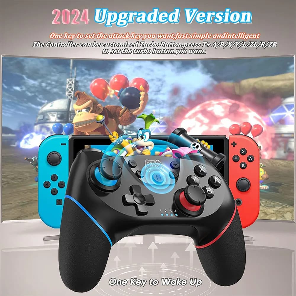 دسته بازی بی‌سیم سازگار با Nintendo Switch و Switch 2 برند Sefitopher مدل N-SL 2 — تصویر ۴