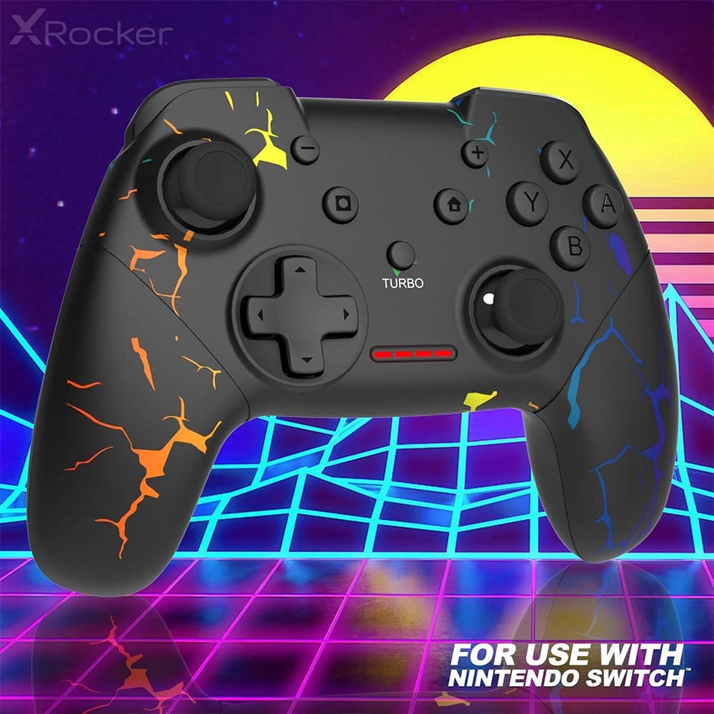 دسته بازی سیم برند X-Rocker مدل Neo Storm Black — تصویر ۳
