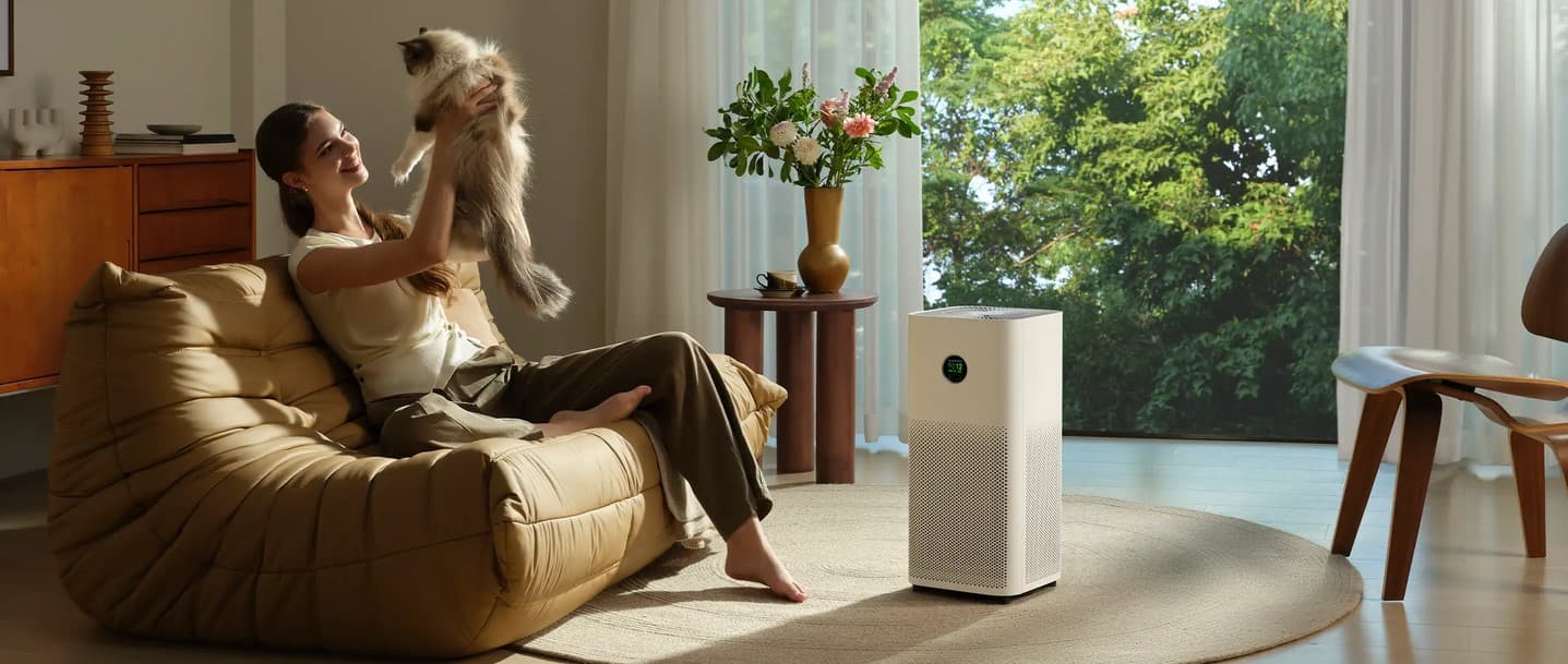 دستگاه تصفیه هوا شیائومی Mijia Smart Air Purifier 6 ارسال فوری — تصویر ۶