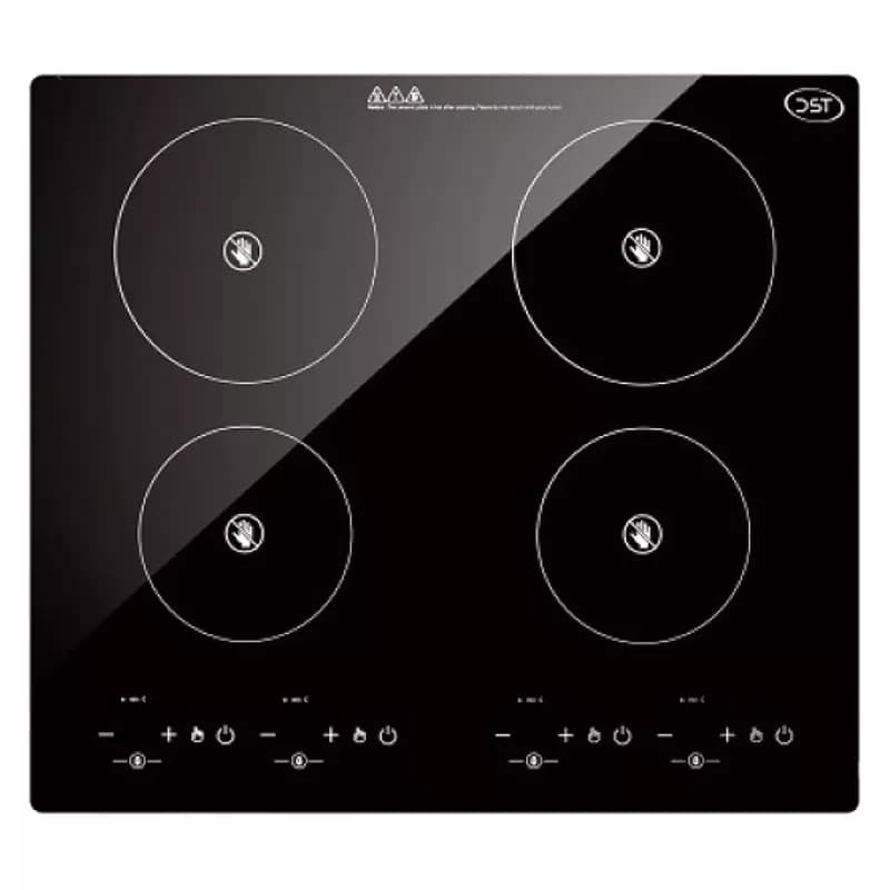 گاز برقی مشکی 4شعله T402