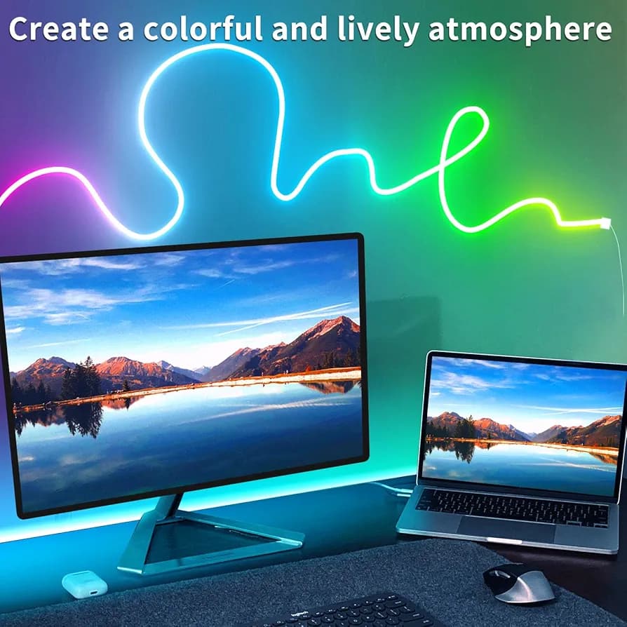 ریسه نئونی 10متری RGB هوشمند — تصویر ۳