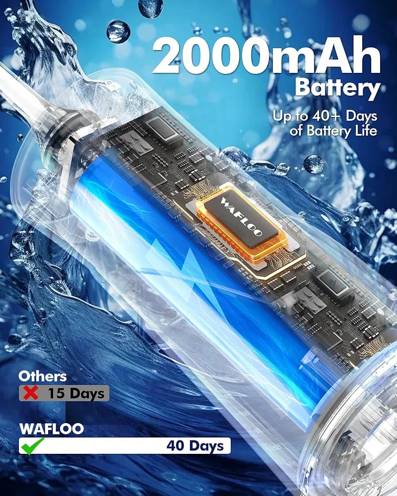 واتر جت دندان برند WAFLOO مدل Y206 — تصویر ۳