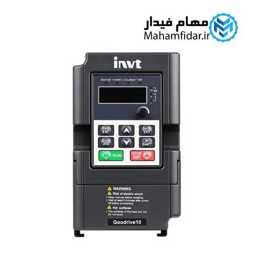 اينورتر سه فاز GD10-0R7G-4-B توان 0.75KW برند اینوت (INVT)