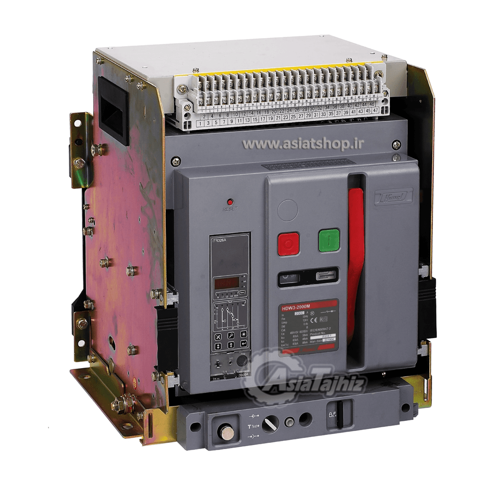 کلید هوایی هیمل 3 پل 2500 آمپر کشویی (LSIG) (80 KA) (AMMETER) , کد محصول : HDW332M253DH5556M