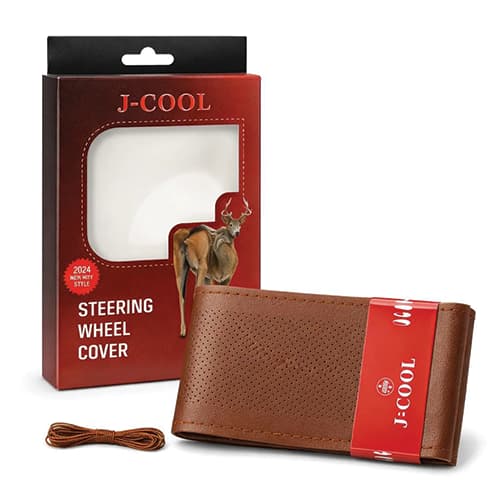 روکش دوختنی فرمان چرم مدل J-COOL