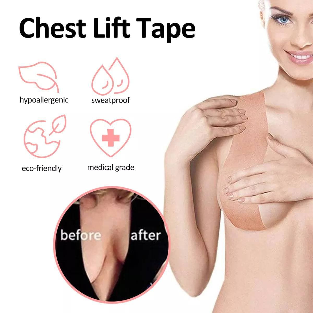 چسب لیفت سینه BOOB TAPE — تصویر ۴